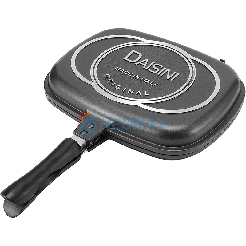 Happy Call Pan Cookware Double Sides Grill Pan Steak Fry Pan - Pans -  AliExpress