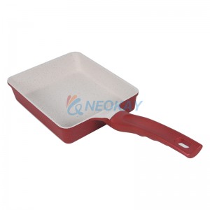 Tamagoyaki Pan Nonstick Japanese Omelette Pan Rectangle Egg Roll Pan with Detachable Anti Scalding Handle for All Stove