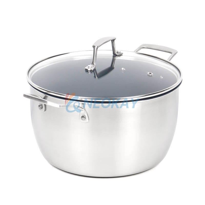 Quality 26cm Titanium Soup Pot Stock Pot