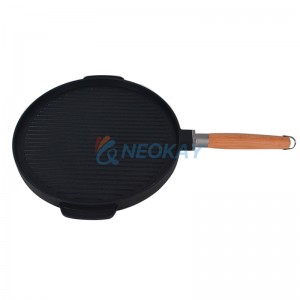 Detachable Handle Reversible Griddle Large Nonstick Grill Pan Double Burner Griddle for Stovetop Grilling Pan for Indoor or Outdoor Camping BBQ